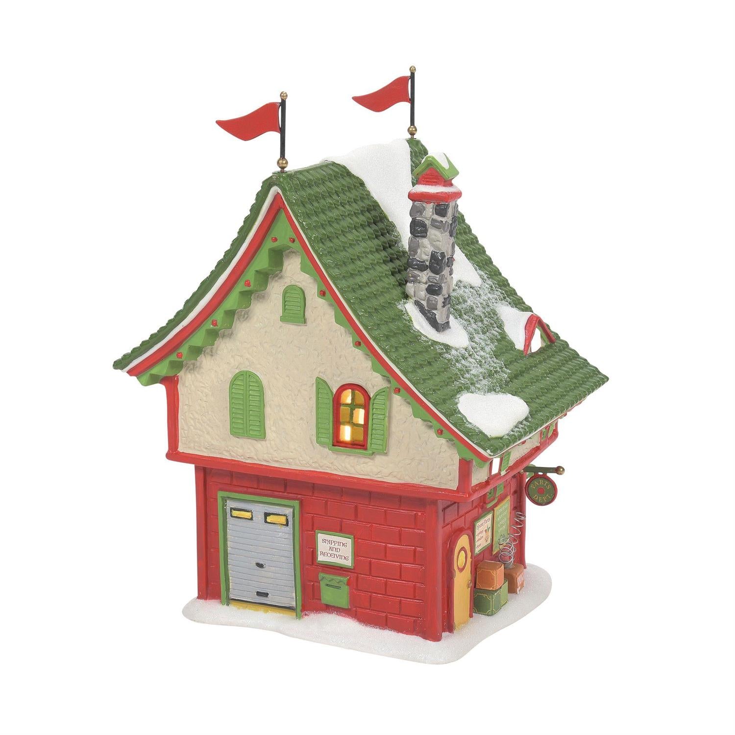 North Pole Village Jacques Jack In The Box Shop #6011411